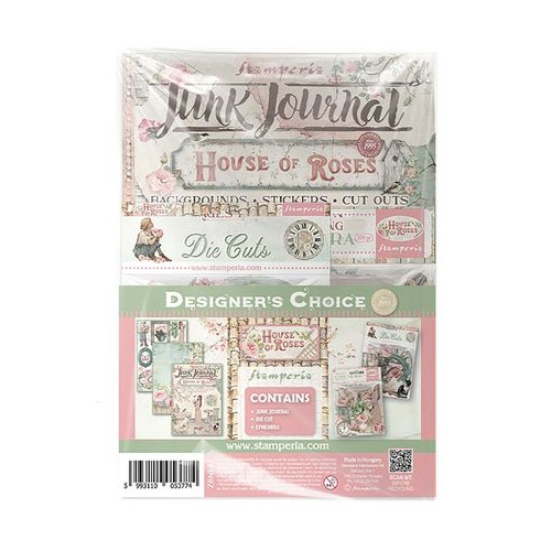 Stamperia House of Roses - Junk Journal and Die Cuts