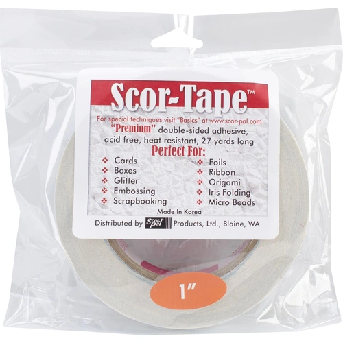 Scor-Pal Scor-Tape - 1" x 27yd
