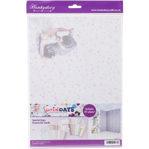 Hunkydory Special Days A4 Luxury Card Inserts