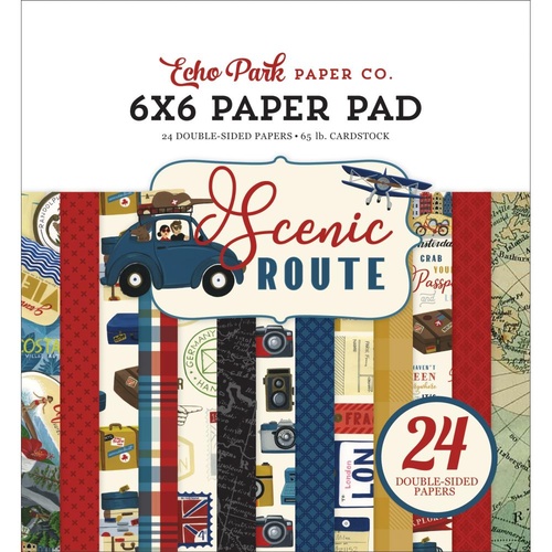 Echo Park Scenic Route 6" Paper Pad