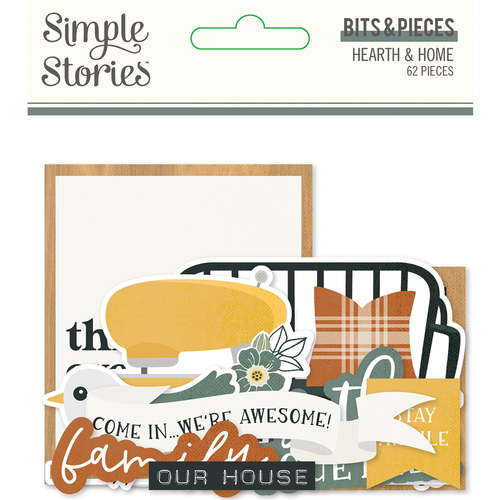 Simple Stories Hearth & Home Bits & Pieces Die-Cuts