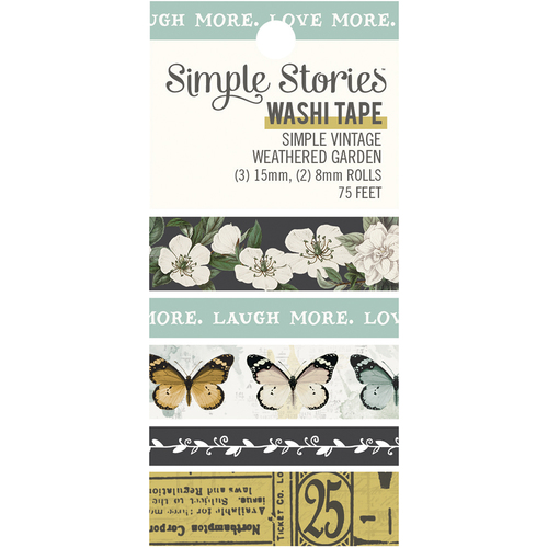 Simple Stories Simple Vintage Weathered Garden Washi Tape