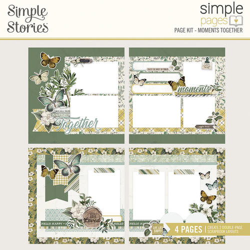 Simple Stories Simple Vintage Weathered Garden Moments Together Page Kit