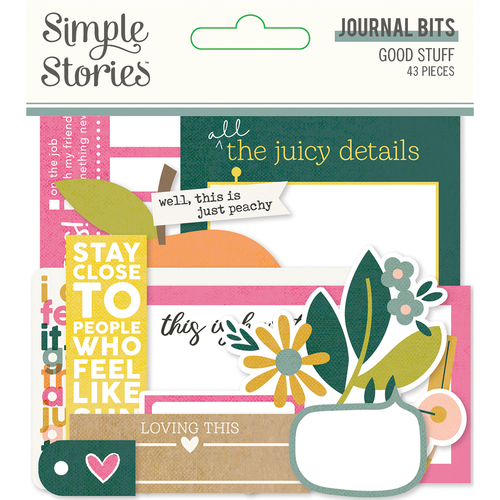 Simple Stories Good Stuff Journal Bits & Pieces Die-Cuts