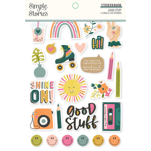 Simple Stories Good Stuff Sticker Book
