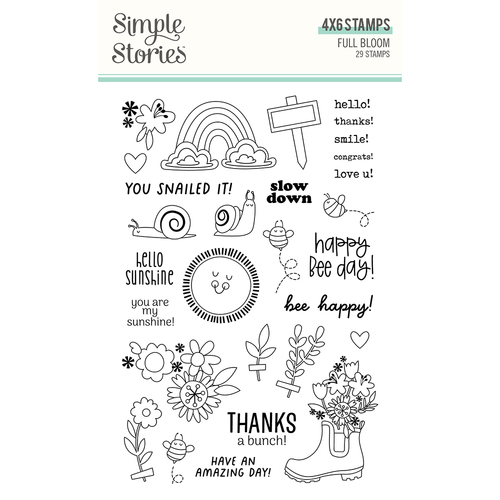 Simple Stories Full Bloom Stamp