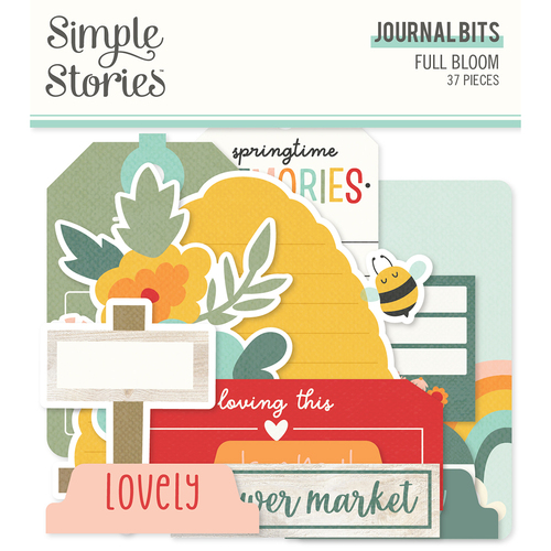 Simple Stories Full Bloom Journal Bits & Pieces Die-Cuts