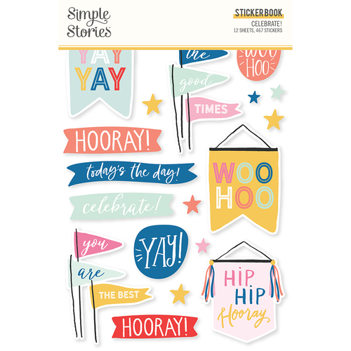 Simple Stories Celebrate! Sticker Book