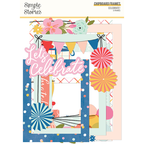 Simple Stories Celebrate! Chipboard Frames