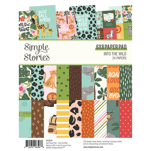 Simple Stories Into the Wild 6x8 Pad