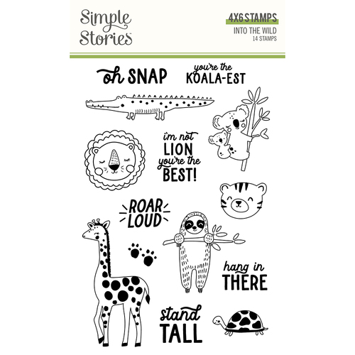 Simple Stories Into the Wild Stamps