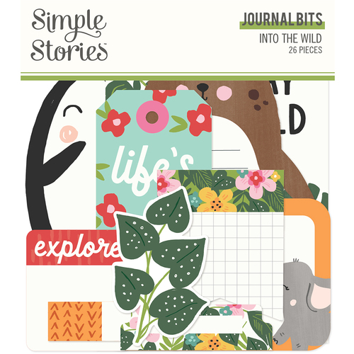 Simple Stories Into the Wild Journal Bits 