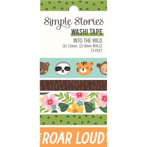 Simple Stories Into the Wild Washi Tape