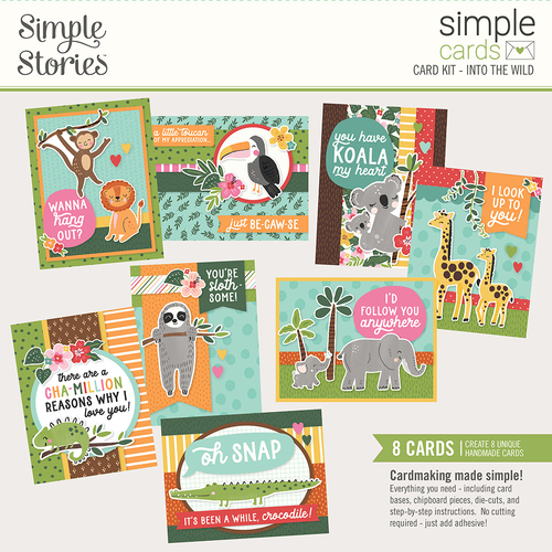 Simple Stories Into the Wild Simple Cards Card Kit 