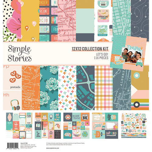 Simple Stories Let's Go Collection Kit