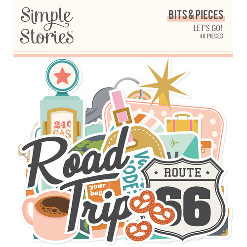 Simple Stories Let's Go Bits & Pieces