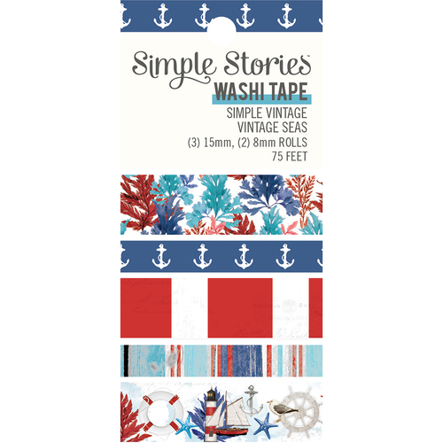 Simple Stories Simple Vintage Vintage Seas Washi Tape