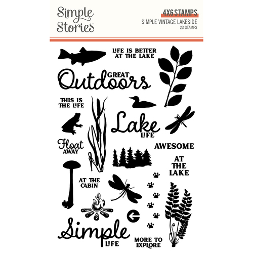 Simple Stories Simple Vintage Lakeside Stamps