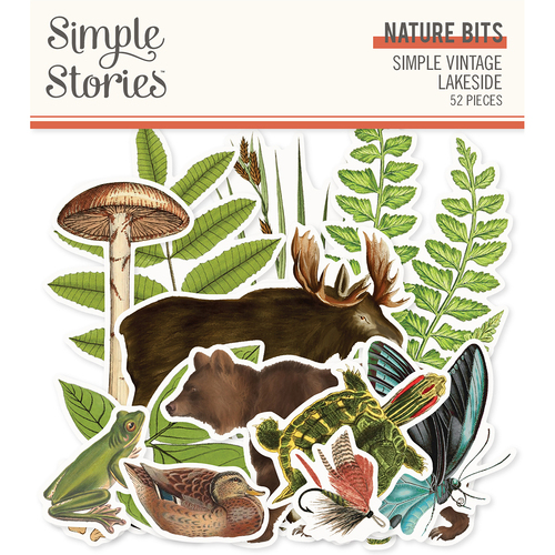 Simple Stories Simple Vintage Lakeside Nature Bits & Pieces