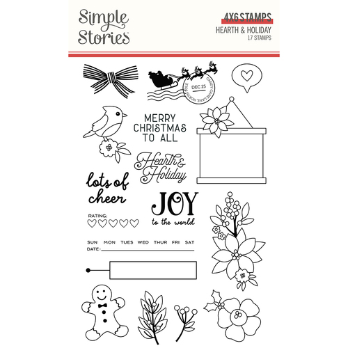 Simple Stories Hearth & Holiday Stamps