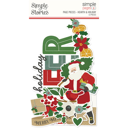 Simple Stories Hearth & Holiday Simple Pages Page Pieces 