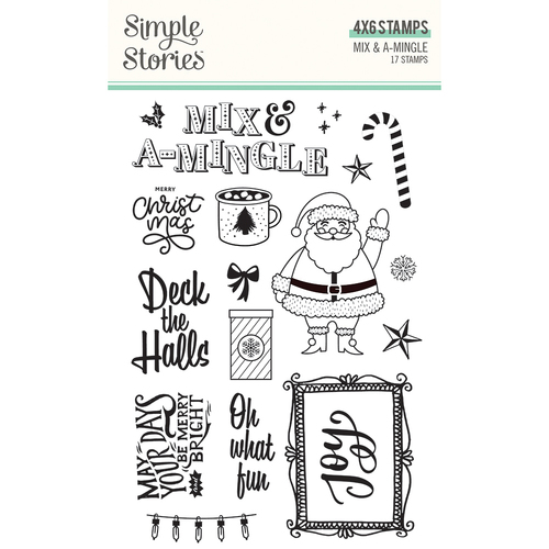 Simple Stories Mix & A-Mingle Stamps