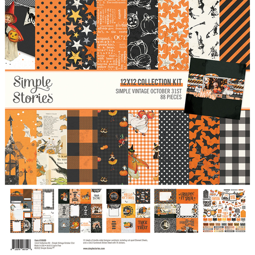 Simple Stories Simple Vintage October 31st Collection Kit