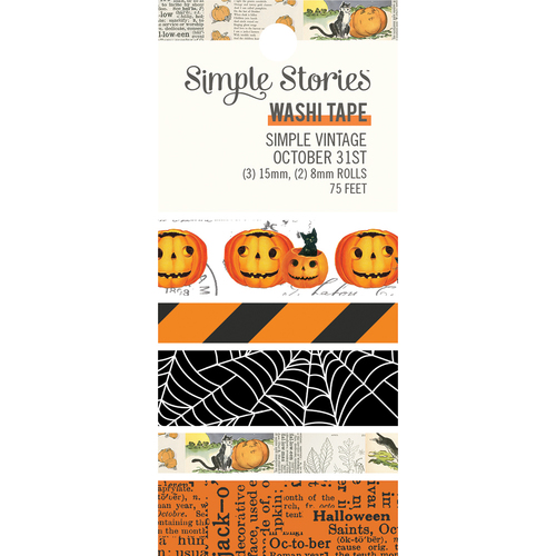 Simple Stories Simple Vintage October 31st Washi Tape