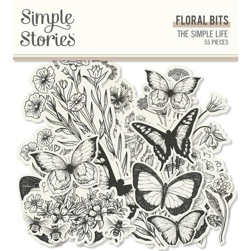Simple Stories The Simple Life Floral Bits & Pieces