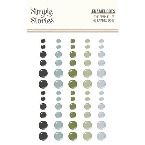 Simple Stories The Simple Life Adhesive Enamel Dots