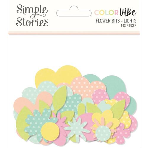 Simple Stories Color Vibe Lights Flower Bits