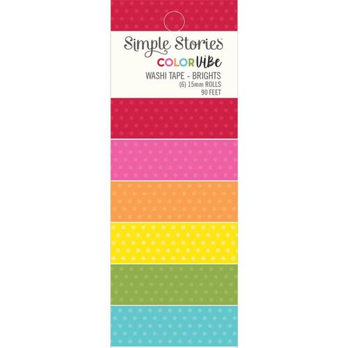 Simple Stories Color Vibe Brights Washi Tape