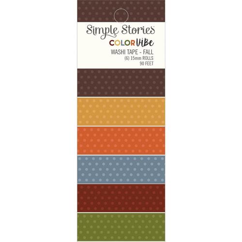 Simple Stories Color Vibe Fall Washi Tape