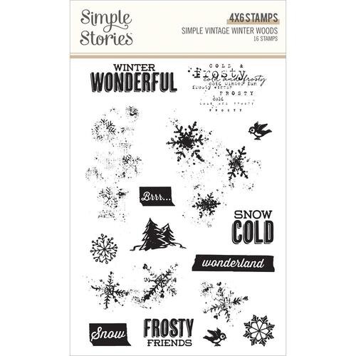 Simple Stories Simple Vintage Winter Woods Stamp