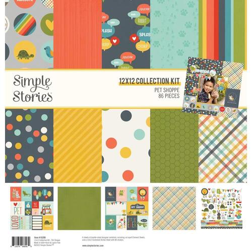 Simple Stories Pet Shoppe 12" Collection Kit
