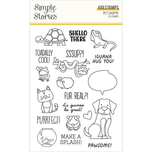 Simple Stories Pet Shoppe Stamp