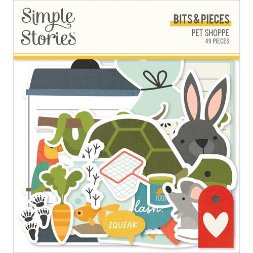 Simple Stories Pet Shoppe Bits & Pieces