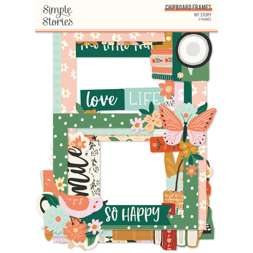 Simple Stories My Story Chipboard Frames