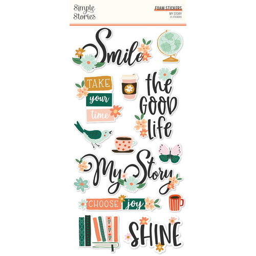 Simple Stories My Story Foam Stickers