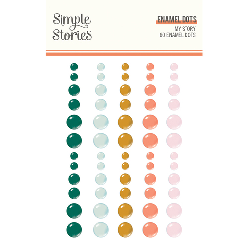 Simple Stories My Story Enamel Dots