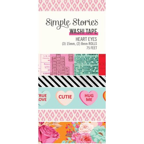 Simple Stories Heart Eyes Washi Tape