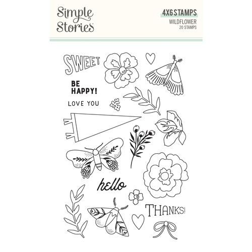 Simple Stories Wildflower Stamps