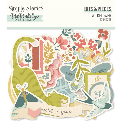 Simple Stories Wildflower Bits & Pieces