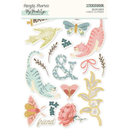 Simple Stories Wildflower Sticker Book