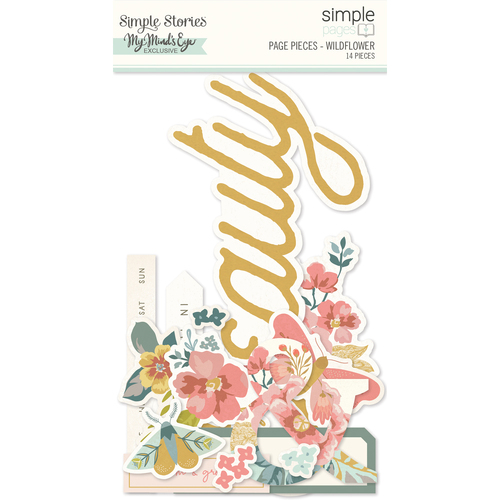 Simple Stories Wildflower Simple Pages Page Pieces 