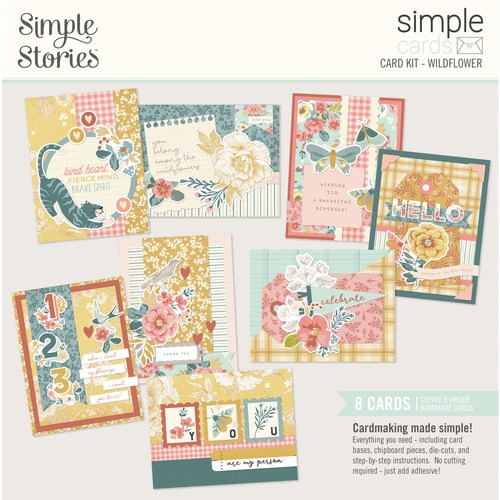 Simple Stories Wildflower Simple Cards Card Kit 