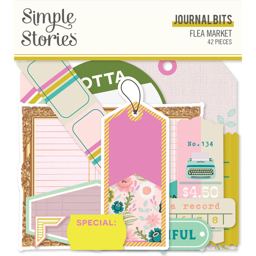 Simple Stories Flea Market Journal Bits & Pieces