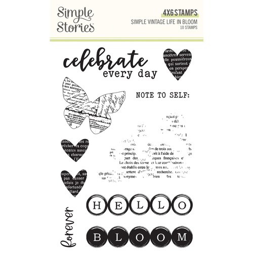 Simple Stories Simple Vintage Life in Bloom Stamps