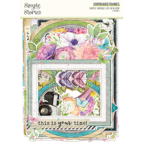 Simple Stories Simple Vintage Life in Bloom Chipboard Frames