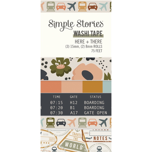 Simple Stories Here & There Washi Tape